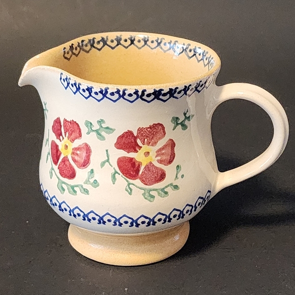 Nicholas Mosse Pottery Made in Ireland Old Rose Creamer 3.25 inches tall - Picture 1 of 5
